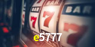 Cassino ao vivo da e5777 com dealers reais